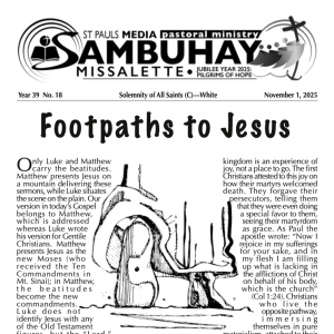 Sambuhay Missalette | November 1