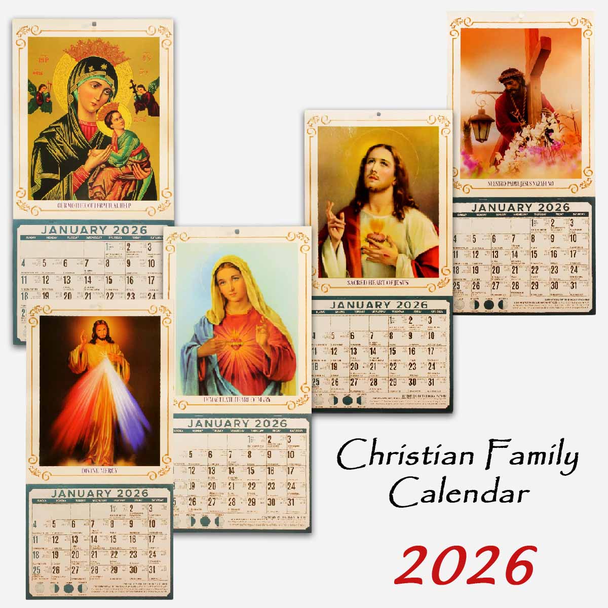 Christian Family Calendar 2026