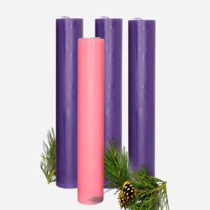 Advent Candle 16 inches - 2 x 2 x 16 inches