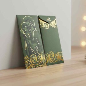 Faith Envelope - Saint Joseph - Green
