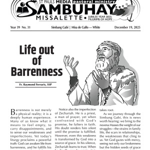 December 19 Simbang Gabi