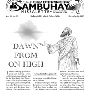 December 24 Simbang Gabi