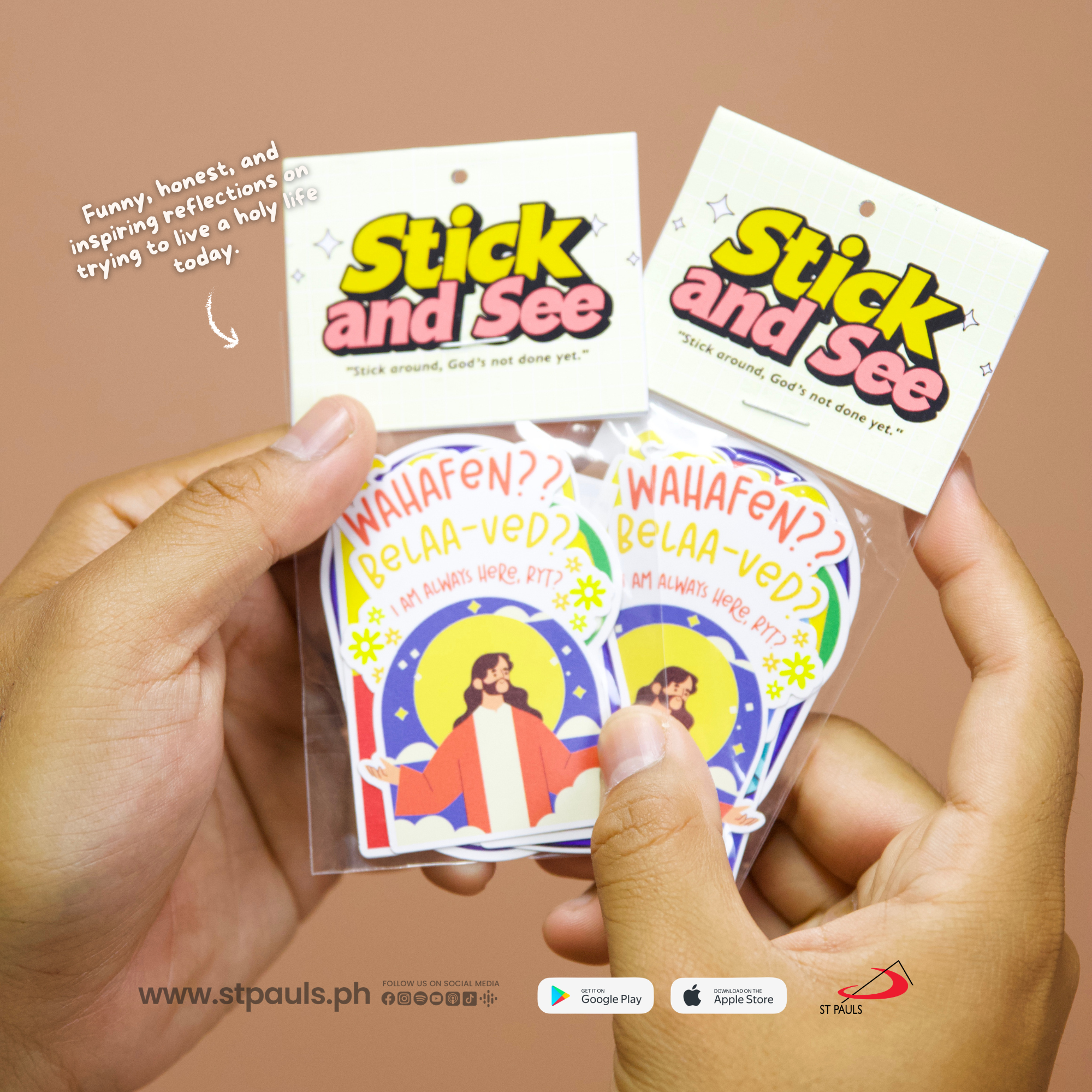 Banat ng sumusubok talagang maging Banal with In Other Words Stickers - Image 10