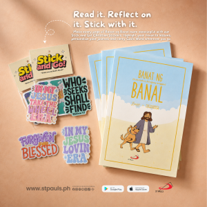 Banat ng sumusubok talagang maging Banal with In Other Words Stickers