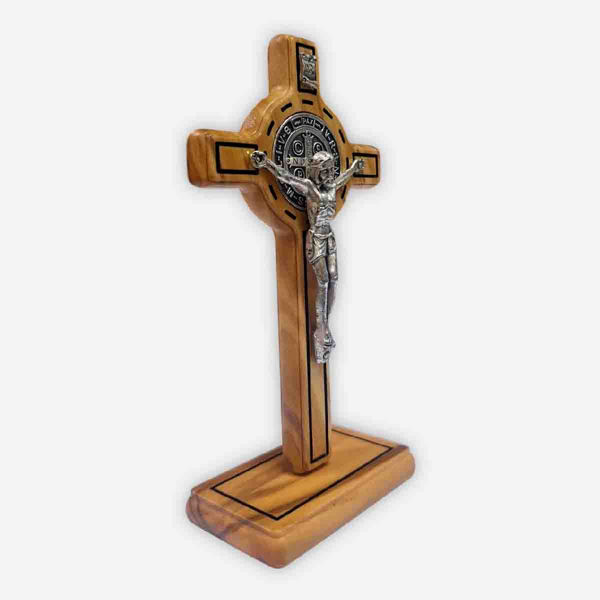 Saint Benedict Cross Made in Italy - 5 inches - Image 2