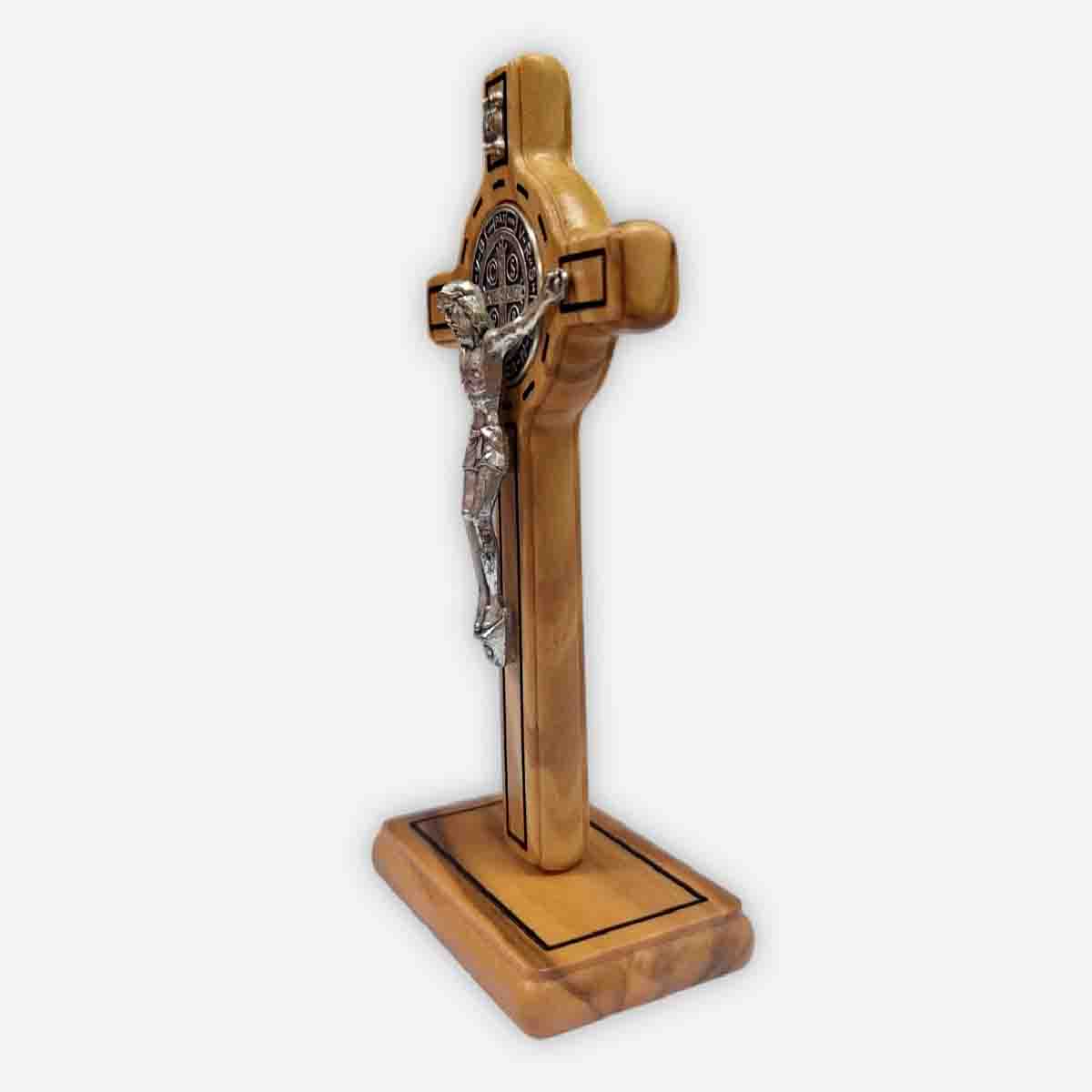 Saint Benedict Cross Made in Italy - 5 inches - Image 3