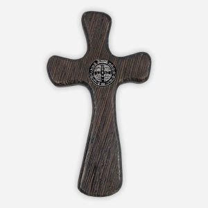 Saint Benedict Holding Cross Small