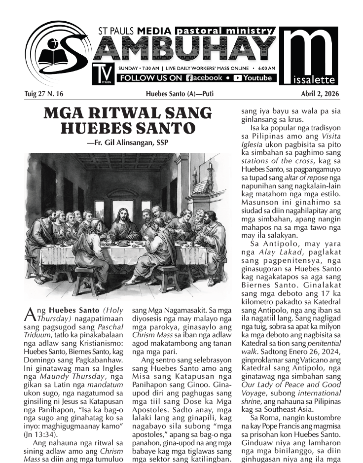 April 02, 2026 (Holy Thursday) - Image 3