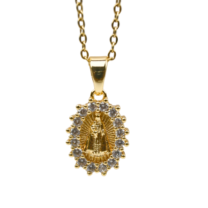 Our Lady of the Holy Rosary of Manaoag Necklace