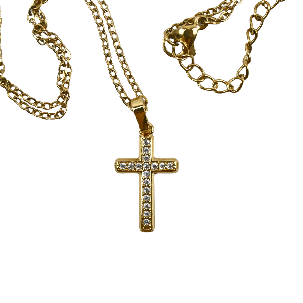 Necklace with Cross Pendant - Image 3