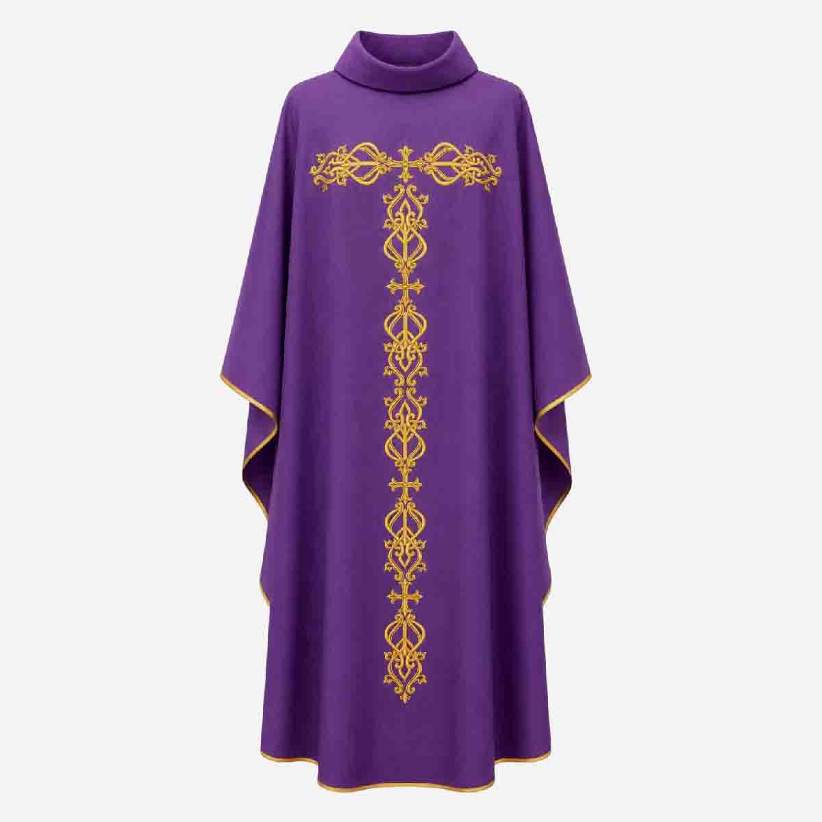 Chasuble Purple Free Size
