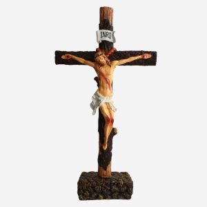 Standing Crucifix - 4 x 9 x 17 inches