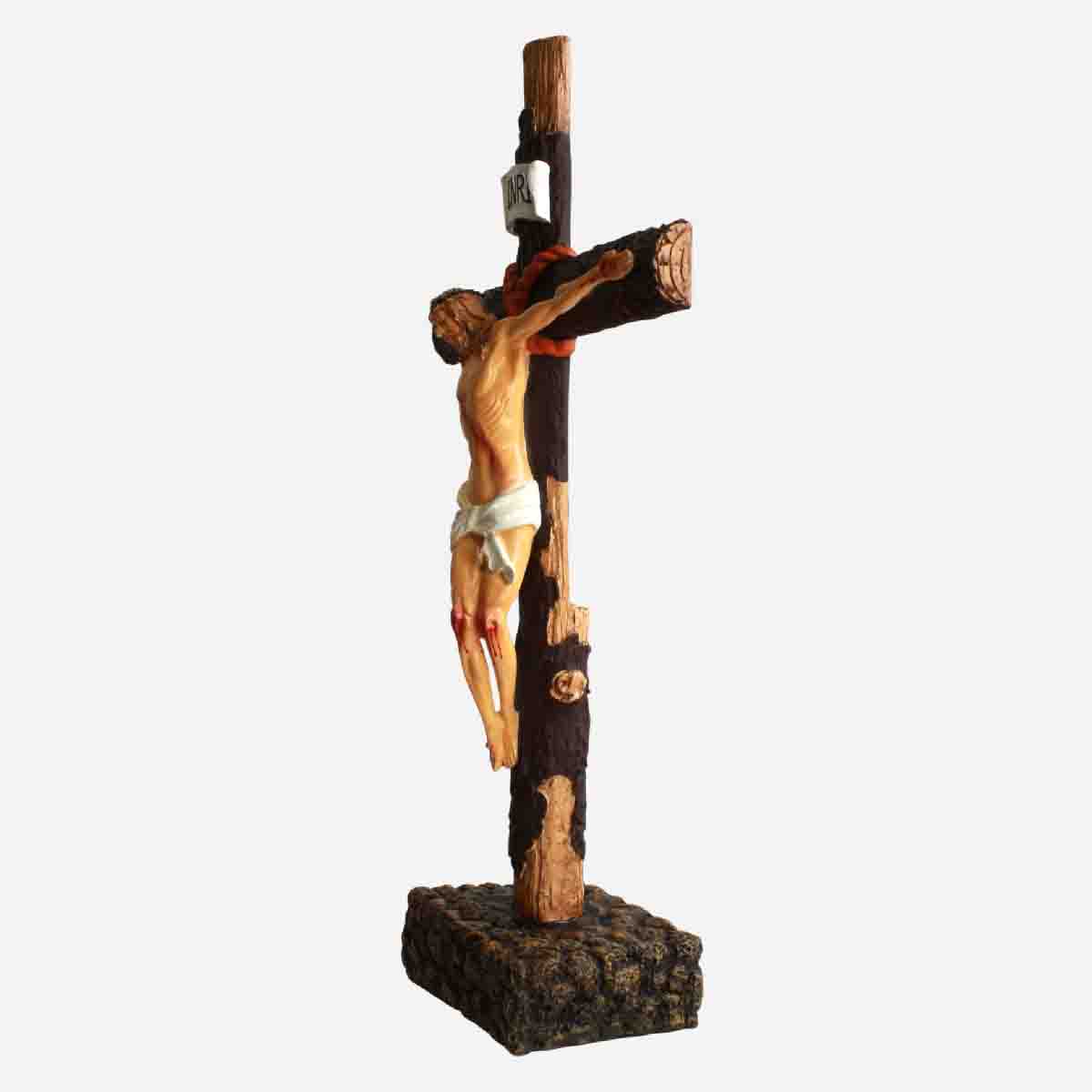 Standing Crucifix - 4 x 9 x 17 inches - Image 3