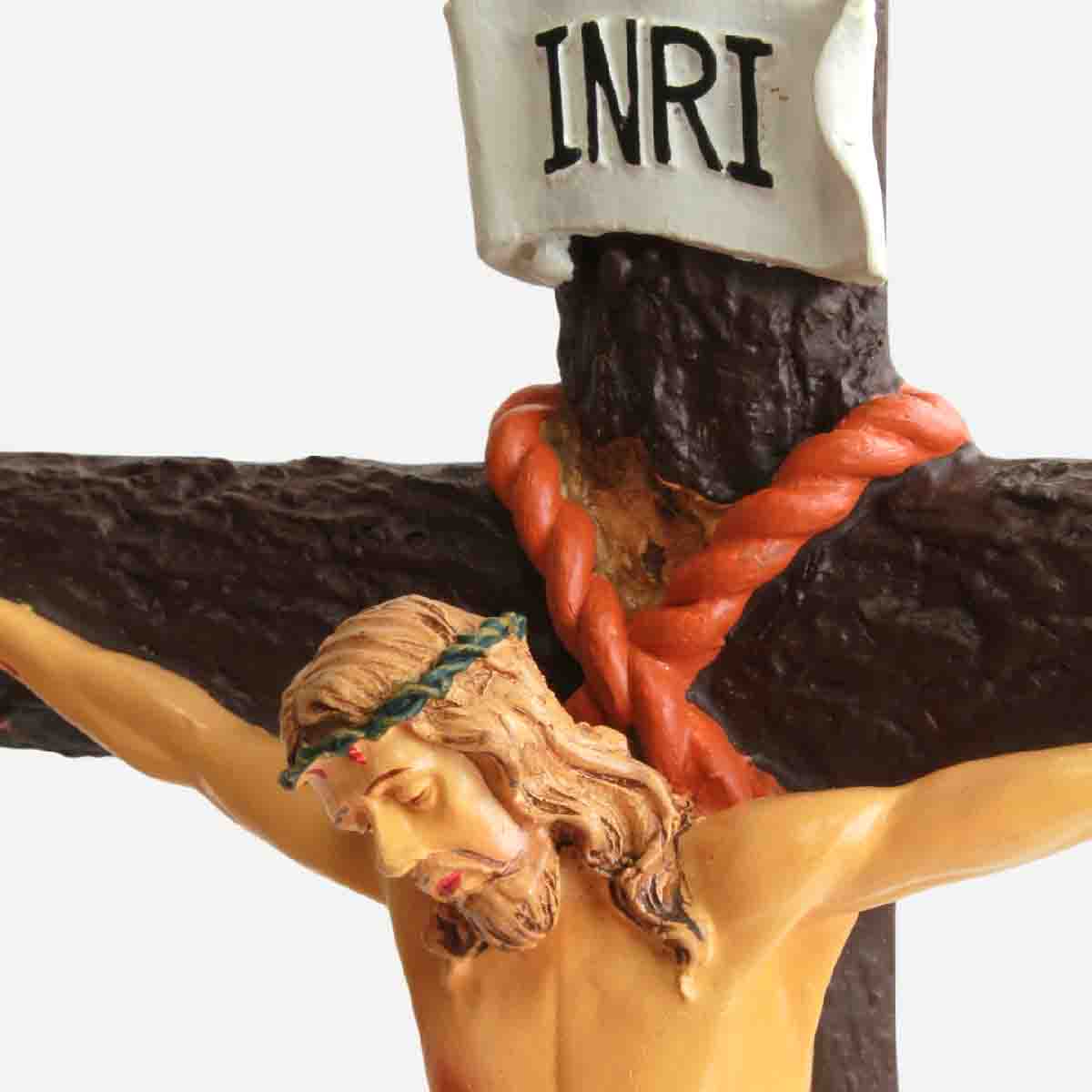 Standing Crucifix - 4 x 9 x 17 inches - Image 4