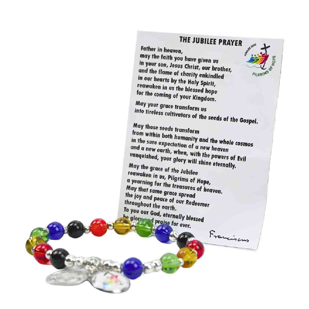 Jubilee Bracelet with Prayer