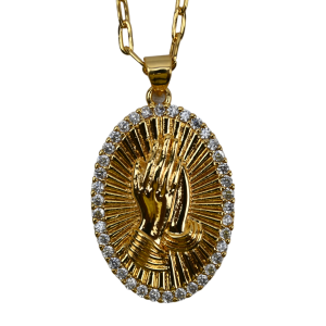 Praying Hands Necklace