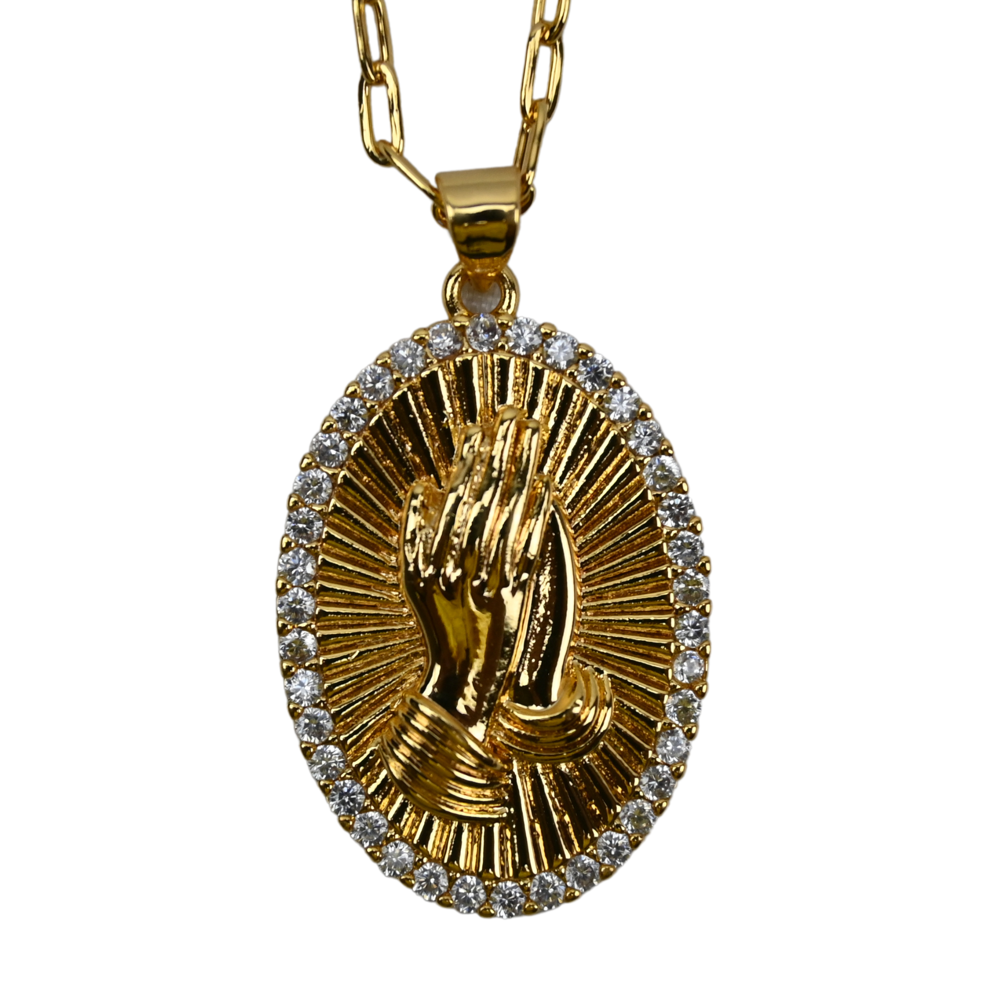 Praying Hands Necklace