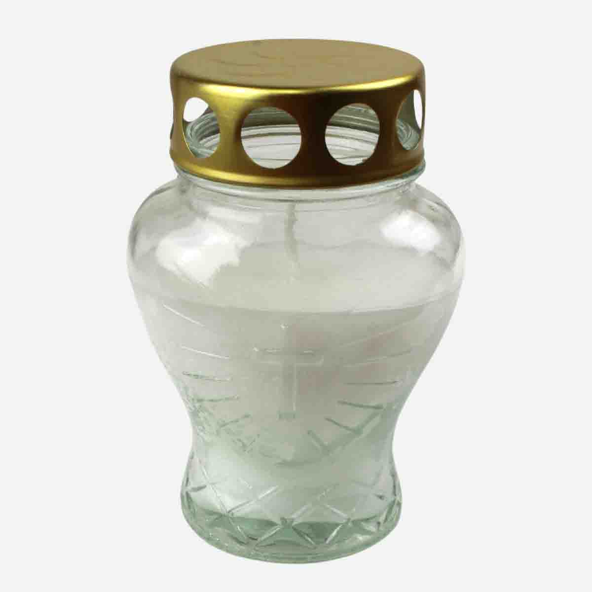 Candle in Glass with Cover - 5 inches