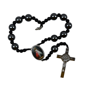 Car Rosary Hematite