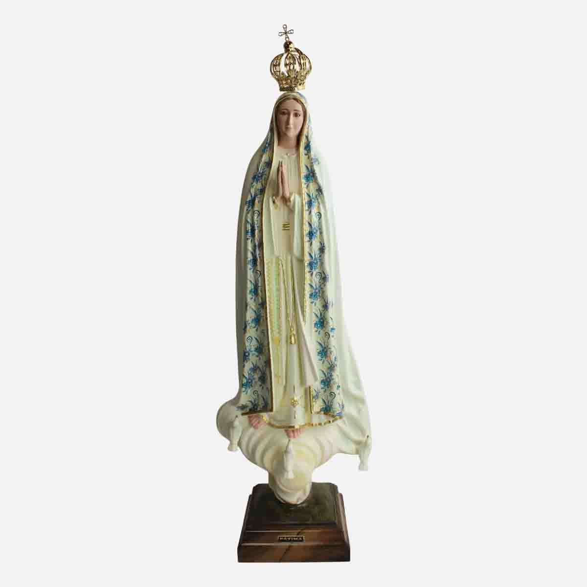 Our Lady Of Fatima - Made in Portugal - 30 inches - Image 4