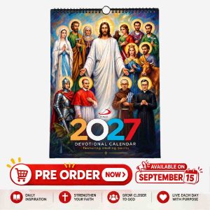 PRE ORDER – Devotional Calendar 2027 (Deliver in 20 days) Shipping starts on September 15, 2026