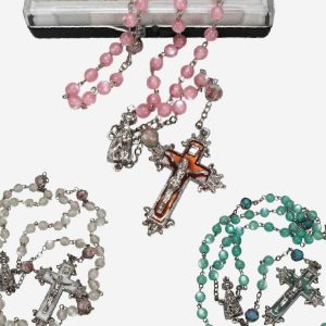 Our Lady of Fatima Rosary with Pouch