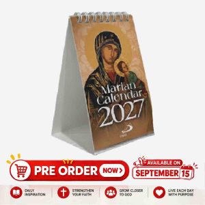 PRE ORDER – Tent Calendar 2027 Small (Deliver in 20 days) Shipping starts on September 15, 2026