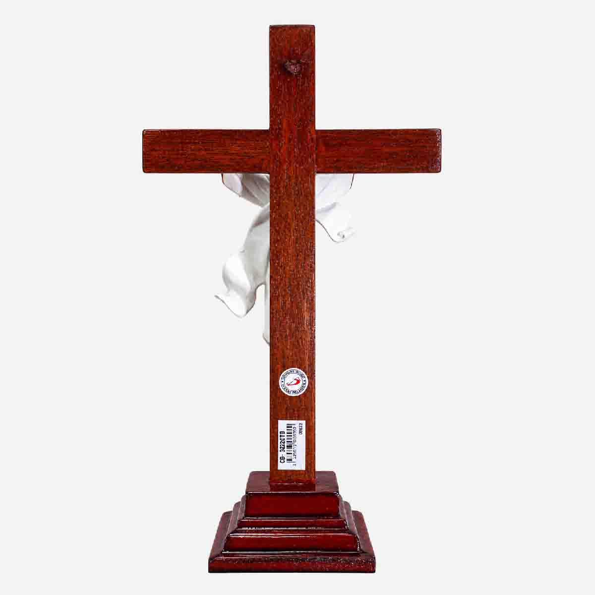 Resurrection Standing Crucifix - 6.5 x 3 x 13 inches - Image 4