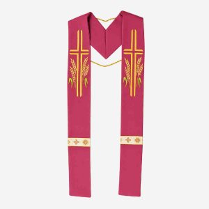 Stole Old Rose - Cross