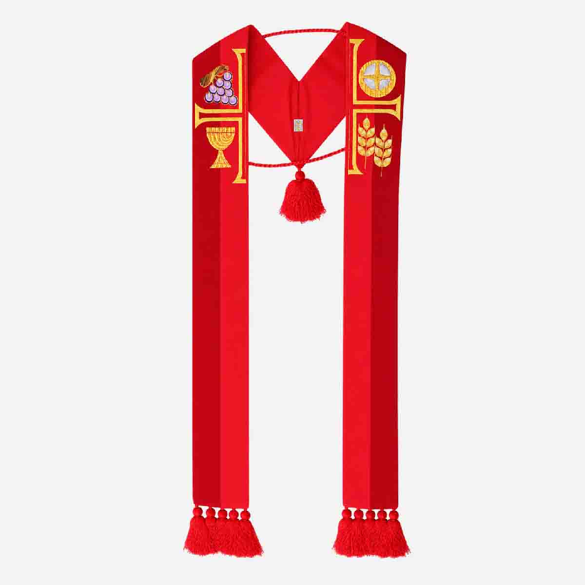 Stole Red and Maroon