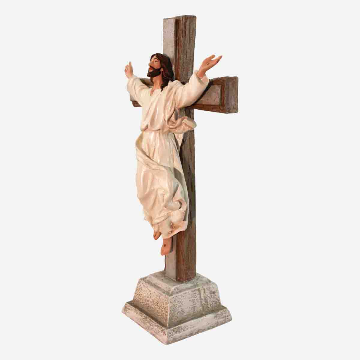 Resurrection Cross - 4 x 4.5 x 15 inches - Image 3